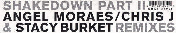 Stacy Burket - Shakedown Part II | Near Mint (NM) Excellent (EX)--