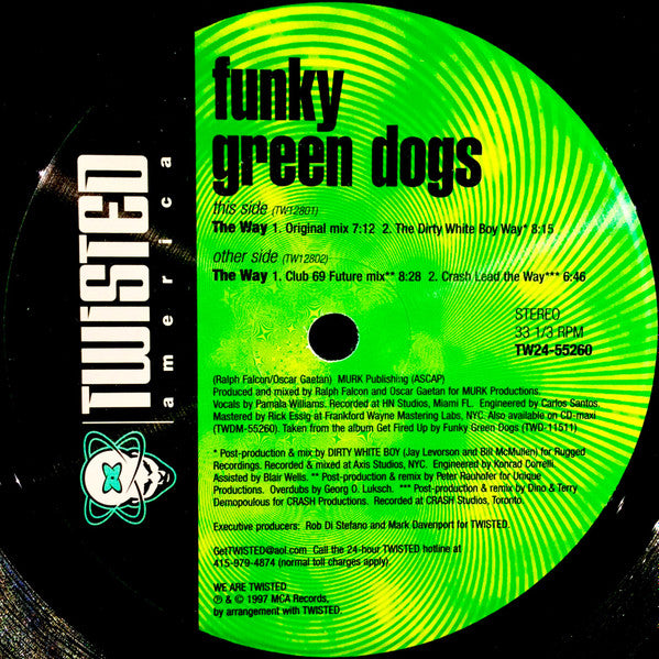 Funky Green Dogs - The Way | Near Mint (NM) Excellent (EX)--