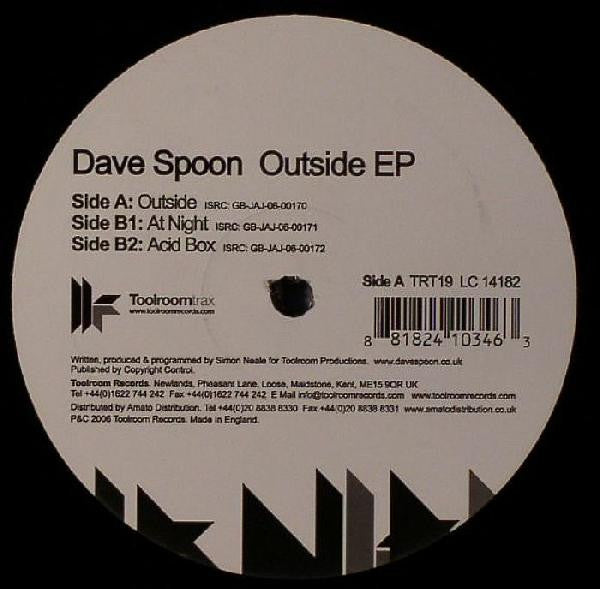 Dave Spoon - Outside EP | Near Mint (NM) Generic--
