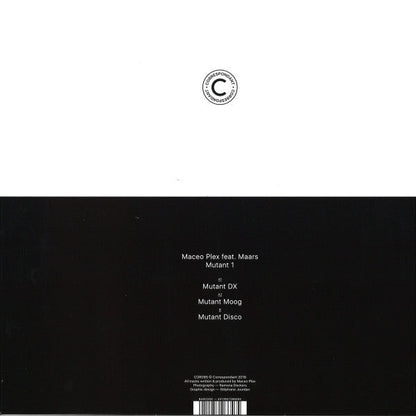 Maceo Plex - Mutant 1 (VINYL) | Near Mint (NM) Near Mint (NM)--