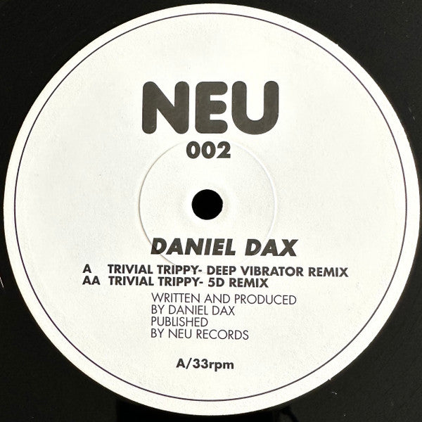 Daniel Dax - Trivial Trippy | Very Good (VG) Generic--