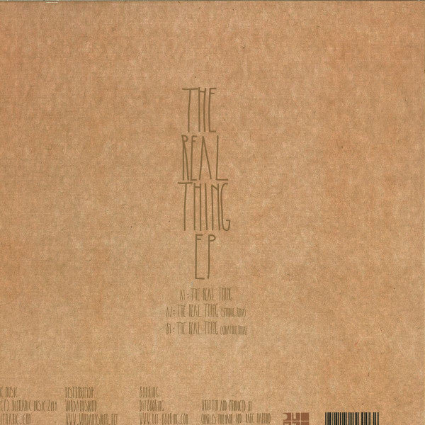Thyladomid - The Real Thing EP | Mint (M) Mint (M)--