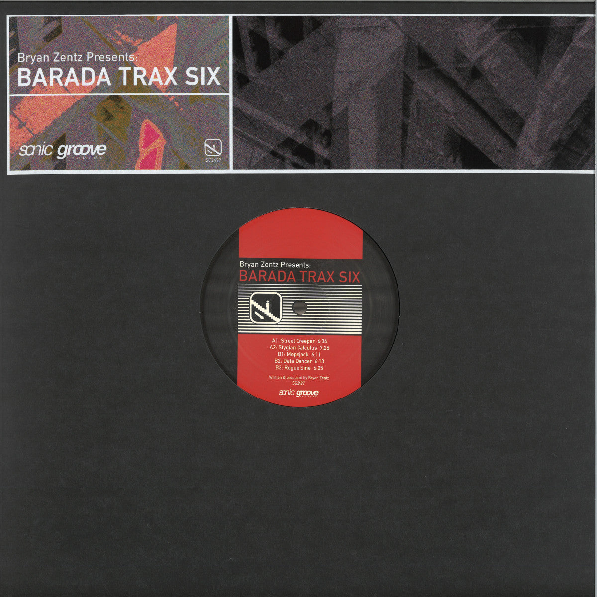 Bryan Zentz - Barada Trax Six (VINYL 12" Sonic Groove SG2497 2026) | NEW--