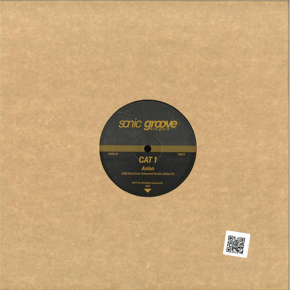 CAT 1 - Revolution / Axion (Adam X Kick Induced Edits) (VINYL 12" Sonic Groove SGOG-01) | NEW Mint (M) Mint (M)--