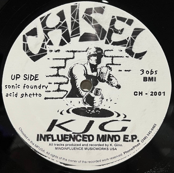 KJG - Influenced Mind EP (VINYL LP) | Excellent (EX) Generic--