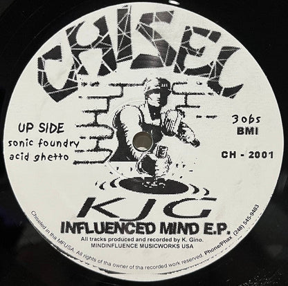 KJG - Influenced Mind EP (VINYL LP) | Excellent (EX) Generic--