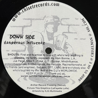 KJG - Influenced Mind EP (VINYL LP) | Excellent (EX) Generic--