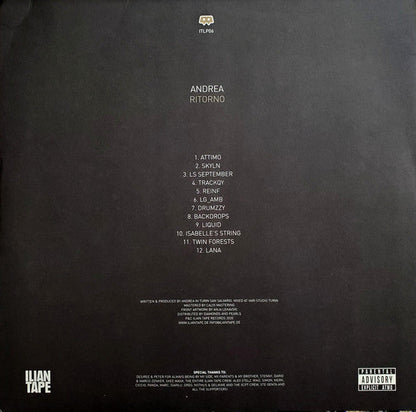 Andrea - Ritorno (2xVINYL) | Mint (M) Mint (M)-