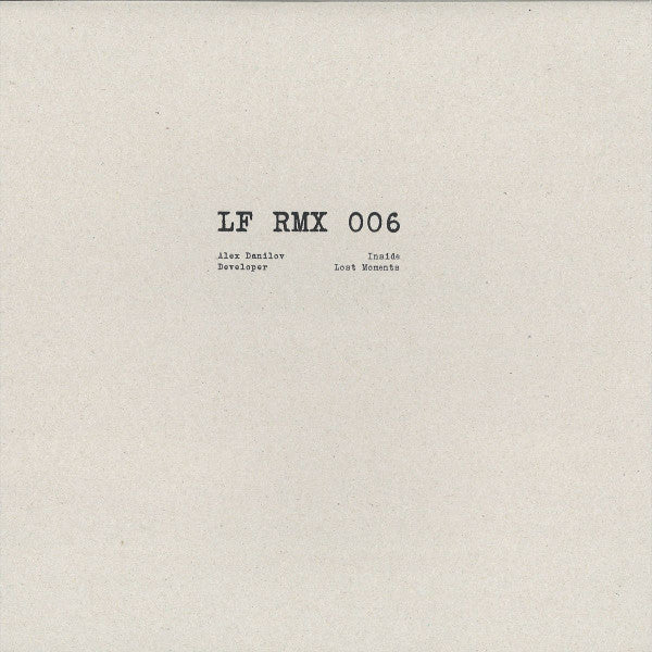 LF RMX 006 | Mint (M) Mint (M)--