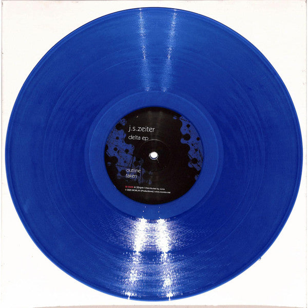 J.S.Zeiter - Delta EP (BLUE VINYL) | Mint (M) Generic--