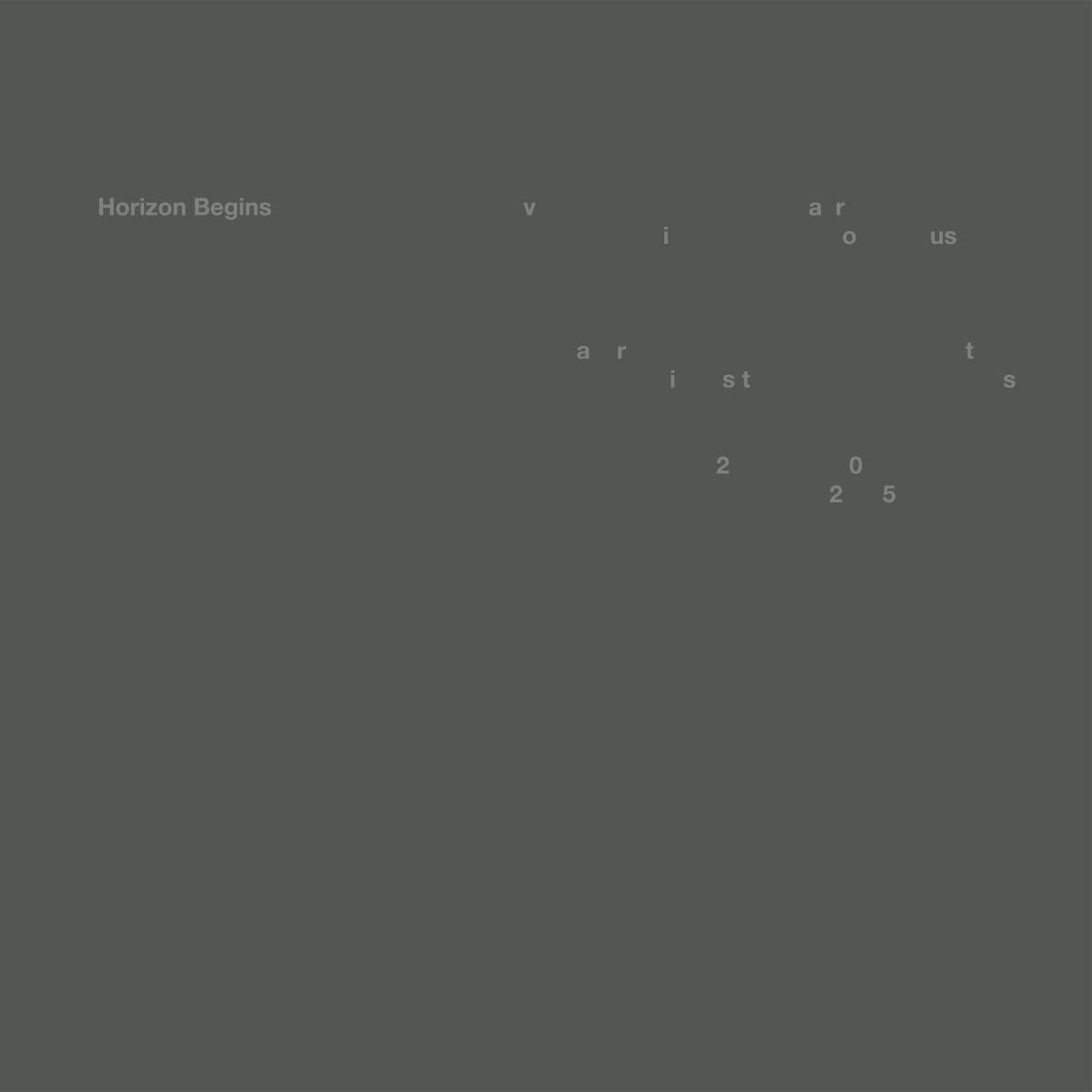 Various - Horizon Begins 1 (2xVINYL) | Mint (M) Mint (M)--