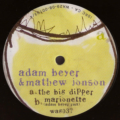 Adam Beyer - The Big Dipper (12") | Near Mint (NM) Near Mint (NM)--