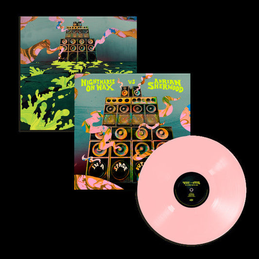 Nightmares on Wax vs Adrian Sherwood - In A Space Outta Dub (PINK VINYL) | Mint (M) Mint (M)-