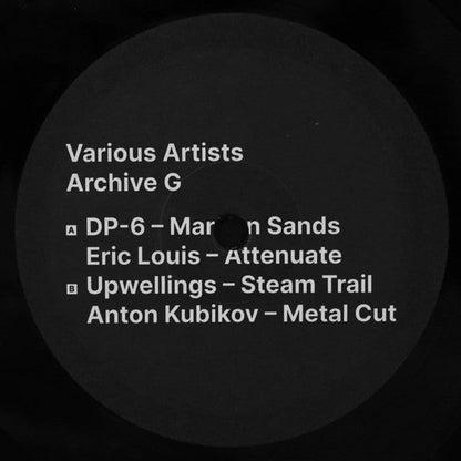 Archive G (VINYL) | Mint (M) Mint (M)--