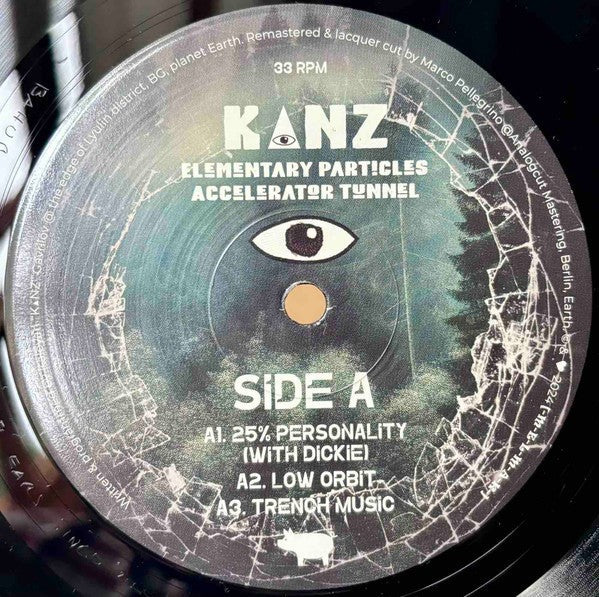 KANZ - Elementary Particles Accelerator Tunnel (VINYL) | Mint (M) Mint (M)--