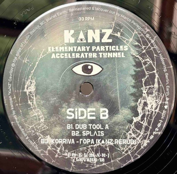 KANZ - Elementary Particles Accelerator Tunnel (VINYL) | Mint (M) Mint (M)--