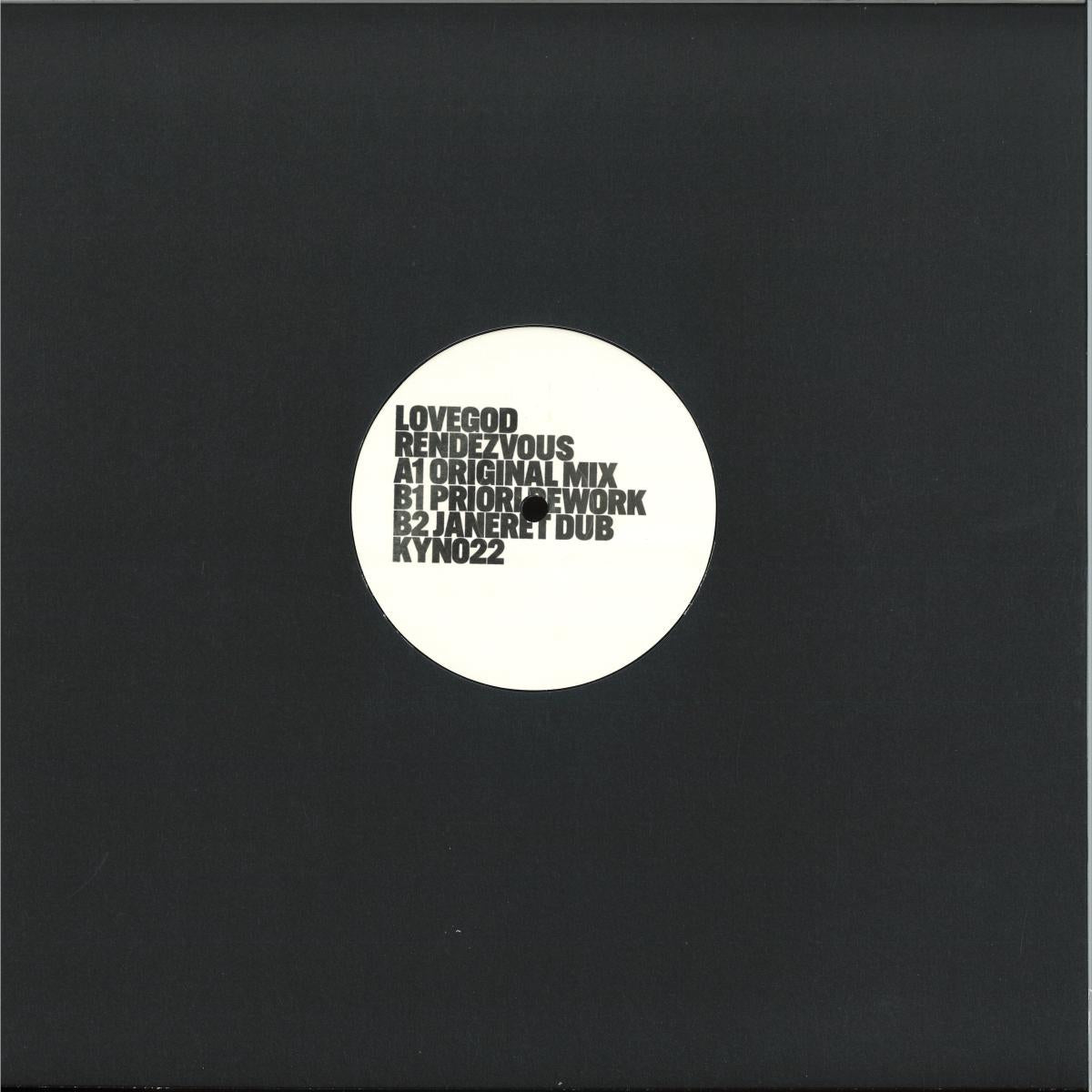 LOVEGOD - RENDEZVOUS (VINYL 12" KYNANT KYN022 2026) | NEW--
