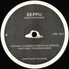 Beppu - Objects Remixed LP (VINYL) | Mint (M) Mint (M)--