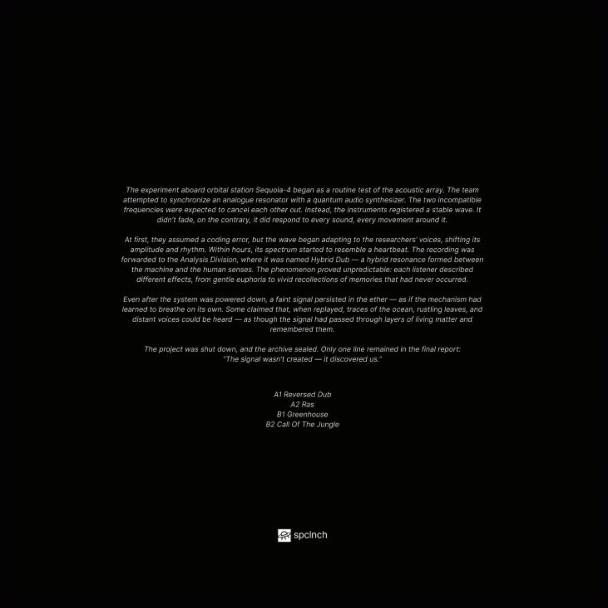 R.Hz - Hybrid Dub (WHITE VINYL) | Mint (M) Mint (M)--