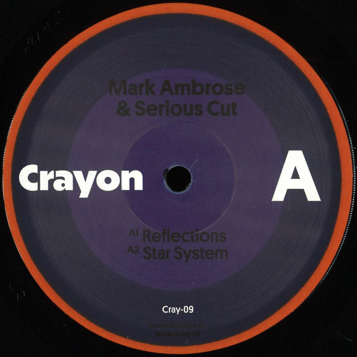 Mark Ambrose, Serious Cut - Star System EP (VINYL 12" CRAYON CRAY09) | Mint (M) Mint (M)--
