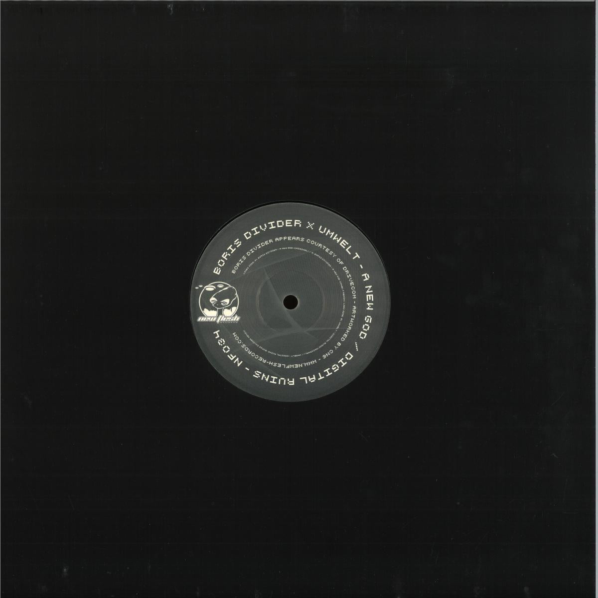 Umwelt & Boris Divider - A New God / Digital Ruins (VINYL 12" New Flesh NF34 2026) | NEW--