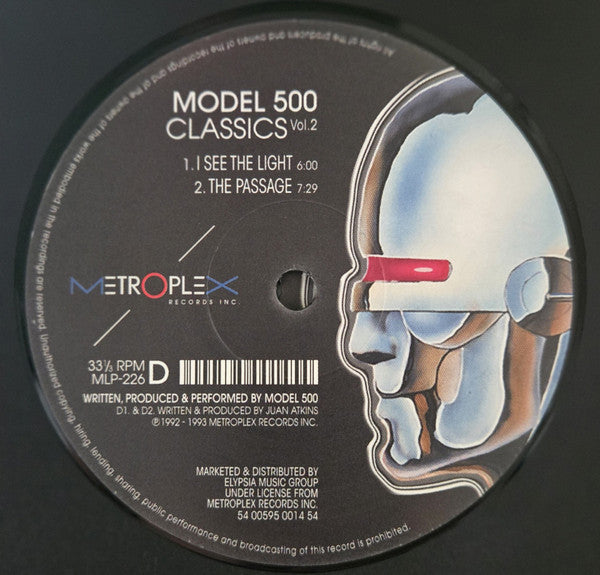 Model 500 - Classics Vol. 2 (2xVINYL) | Mint (M) Mint (M)--