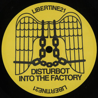Disturbot - Into The Factory EP (VINYL 12" Libertine Records LIB21) | NEW Mint (M) Mint (M)--