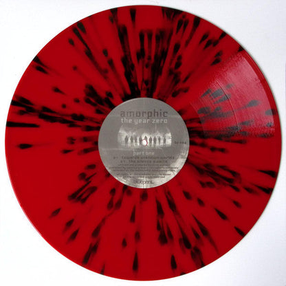 Amorphic - The Year Zero Part One (RED/BLACK SPLATTER VINYL 12") | Mint (M) Mint (M)--