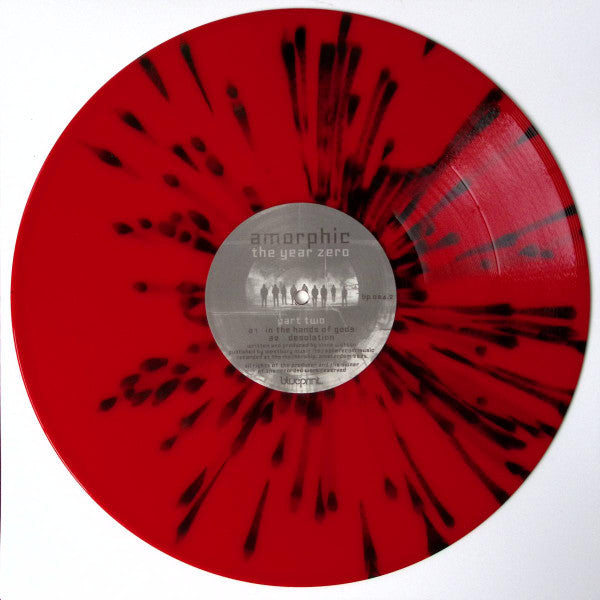 Amorphic - The Year Zero Part Two (Red Black Splatter Vinyl 12") | Mint (M) Mint (M)--