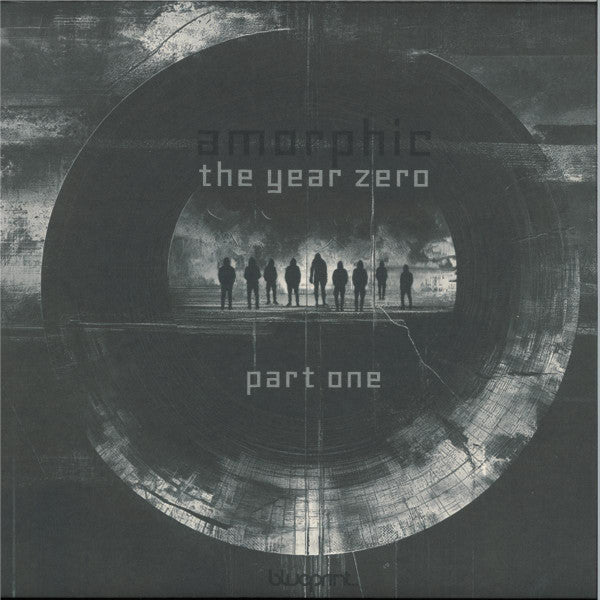 Amorphic - The Year Zero Part One (RED/BLACK SPLATTER VINYL 12") | Mint (M) Mint (M)--
