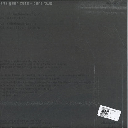Amorphic - The Year Zero Part Two (Red Black Splatter Vinyl 12") | Mint (M) Mint (M)--