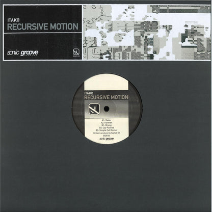 Itako - Recursive Motion (VINYL 12" Sonic Groove SG25103 2025) | NEW--