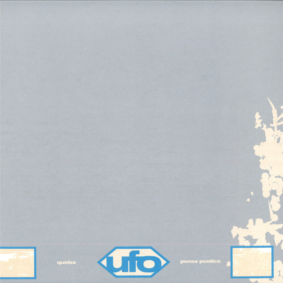 Quelza - Pensa Poetico (VINYL 12" Dekmantel DKMNTL-UFO16 2025) | NEW--