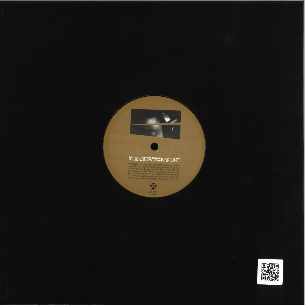 Jeff Mills - The Director´s Cut Chapter 1 (VINYL 12" Axis Records AX078DC) | NEW Mint (M) Mint (M)--