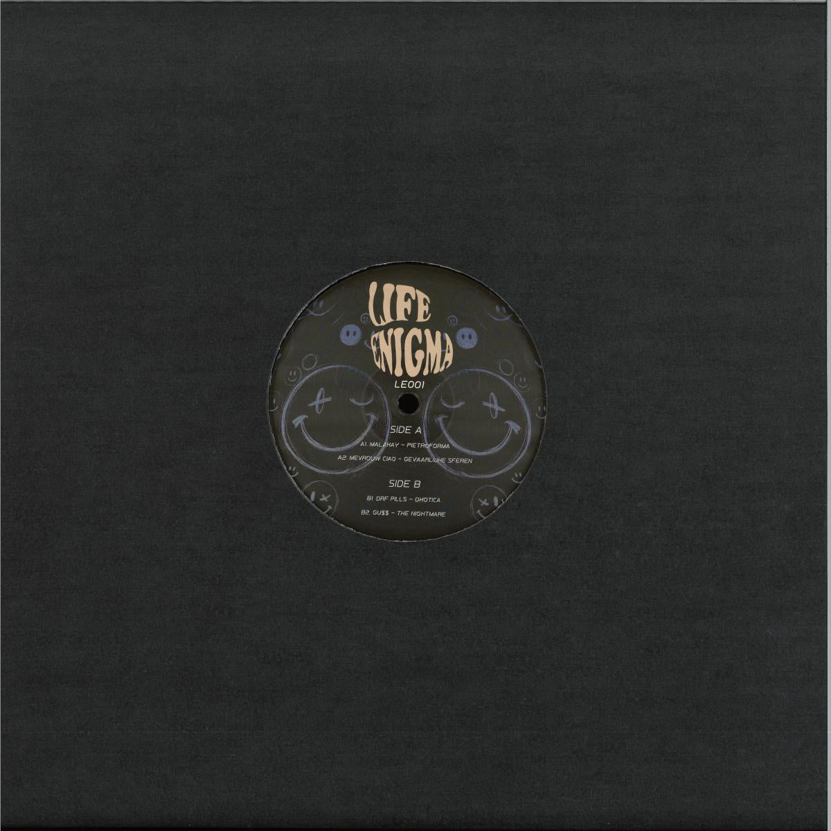 Various - Life Enigma 001 (VINYL 12" Life Enigma LE001) | NEW Mint (M) Mint (M)--