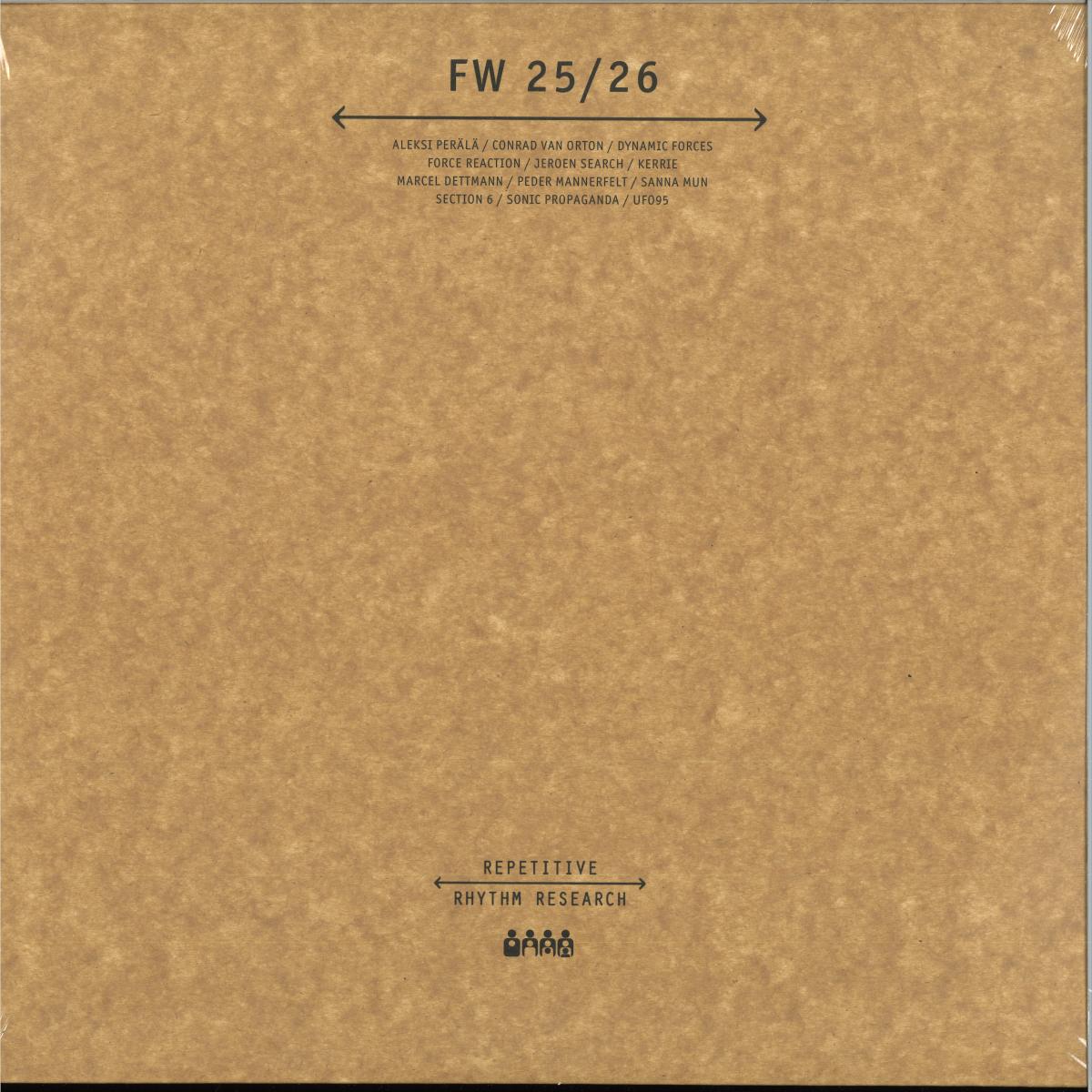 Various - FW 25/26 (VINYL 3xLP Repetitive Rhythm Research RRR016 2025) | NEW--