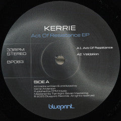 KERRIE - ACT OF RESISTANCE (VINYL) | Mint (M) Mint (M)--