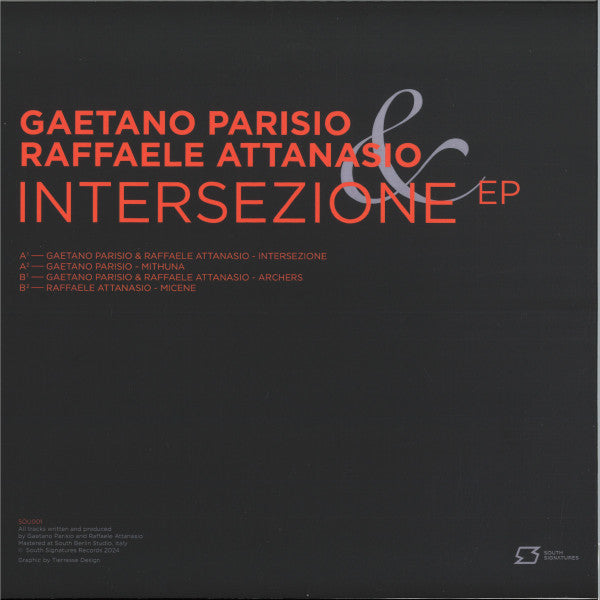 Intersezione EP (VINYL) | Mint (M) Mint (M)--