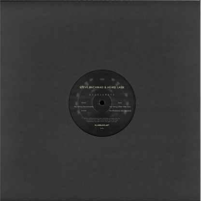 STEVE RACHMAD & HEIKO LAUX - Accelerate (VINYL) |--