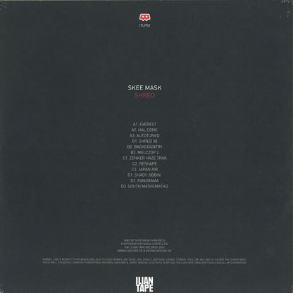 Skee Mask - Shred (VINYL 2xLP Ilian Tape ITLP02 2025) | NEW Mint (M) Mint (M)--