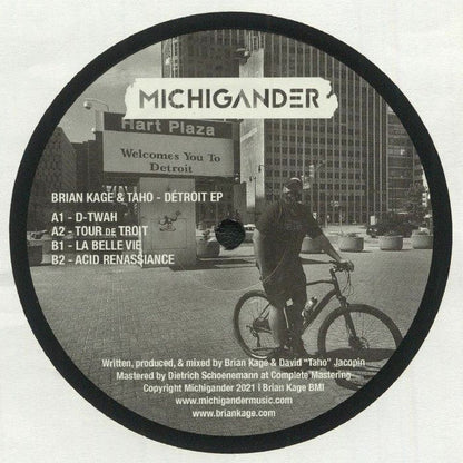 Brian Kage & Taho - Détroit EP (VINYL) | Mint (M) Mint (M)--