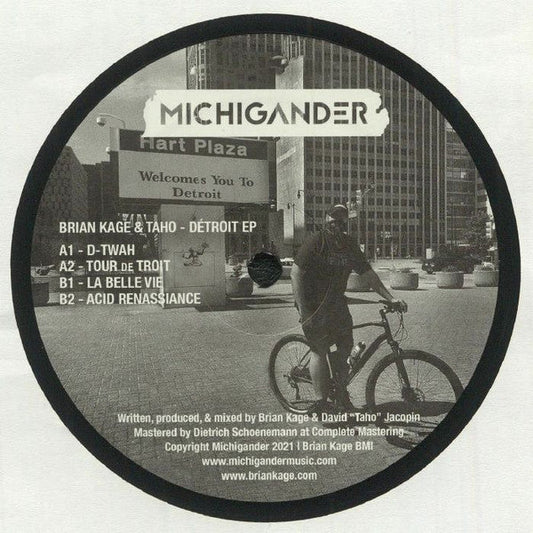 Brian Kage & Taho - Détroit EP (VINYL) | Mint (M) Mint (M)--