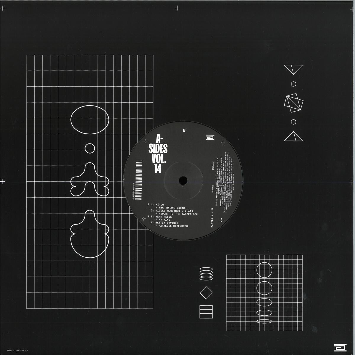 Various - (PRESALE 08/13/26) A-Sides Vol. 14 V2 (VINYL 12" Drumcode DC340V2) | NEW Mint (M) Mint (M)--