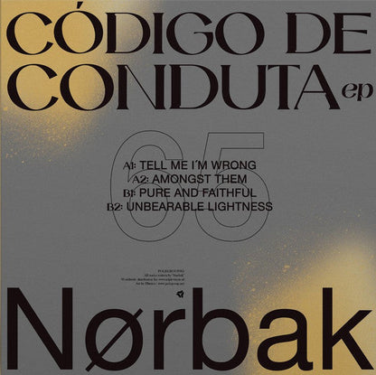 Nørbak - Código de Conduta EP | Mint (M) Mint (M)--
