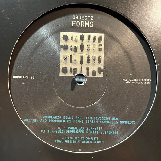 FORMZ - Objectz EP (VINYL) | NEW Mint (M) Generic--