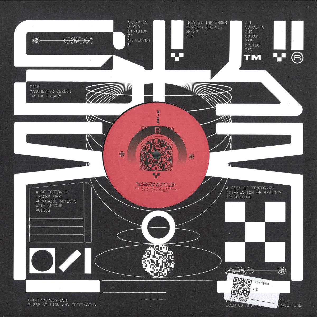 Arkan - Attraction (VINYL 12" SK_Eleven SK11X032 2025) | NEW Mint (M) Mint (M)--