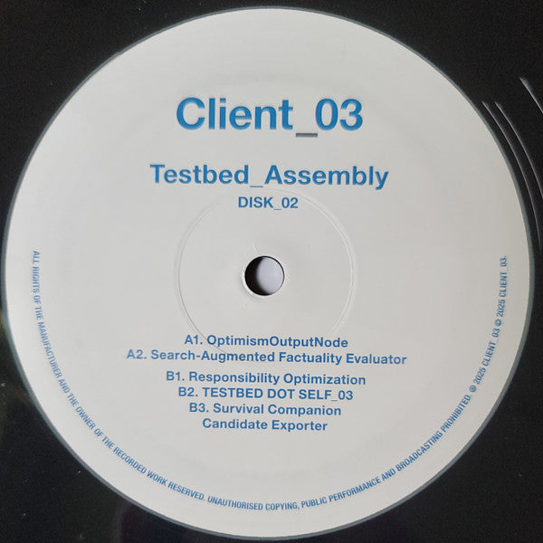 Testbed_Assembly (BOX SET VINYL) | Mint (M) Mint (M)--