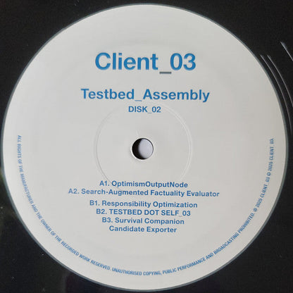 Testbed_Assembly (BOX SET VINYL) | Mint (M) Mint (M)--