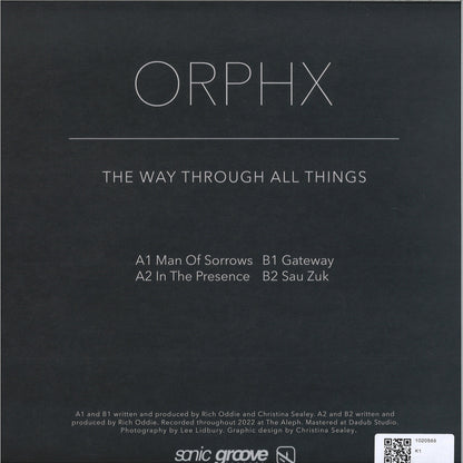 Orphx - The Way Through All Things (VINYL 12" Sonic Groove SG2396 2023) |--