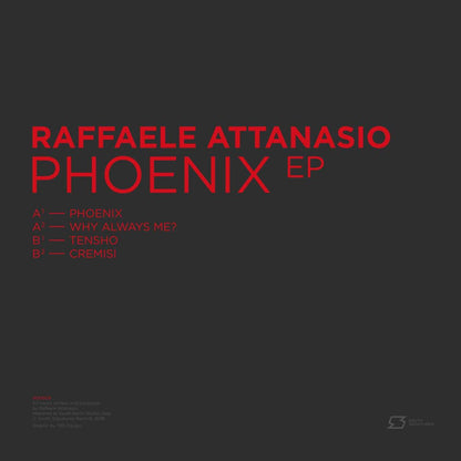 Raffaele Attanasio - (PRESALE 08/07/26) Phoenix EP (VINYL 12" South Signatures Records SOU003) | NEW Mint (M) Mint (M)--